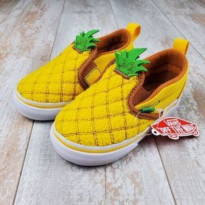 pineapple slip on vans